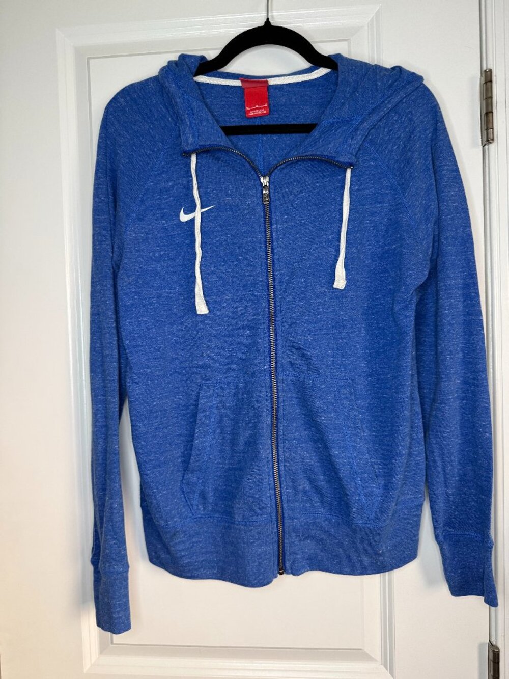 Nike Sportswear Gym Vintage Lightweight Full Zip Jacket Heather Royal Blue M